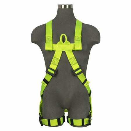 SAFEWAZE Arc Flash Full Body Harness: Soft Dorsal & Sternal Loop, DE MB Torso, DE QC SW77125-UTQC-SL